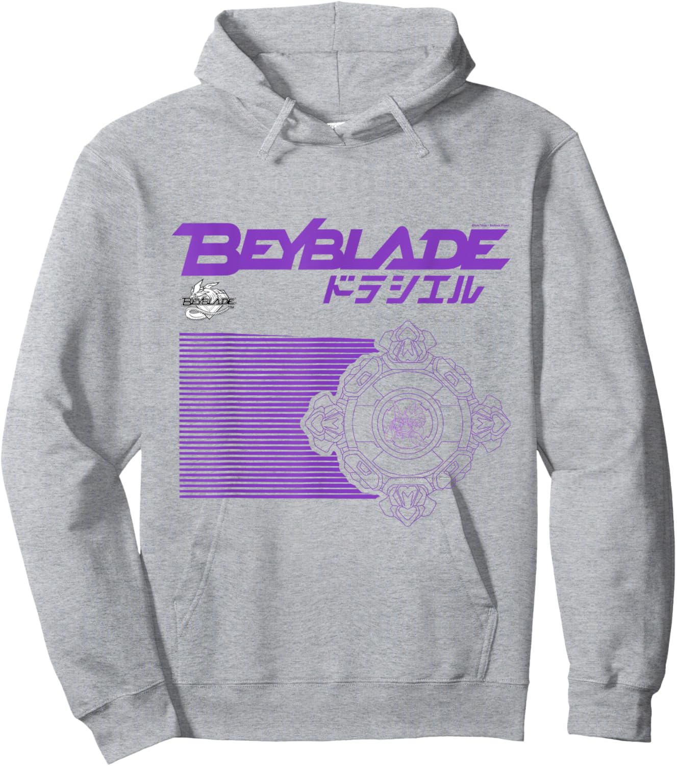 Beyblade Draciel Hoodie - Hoodie | Ash