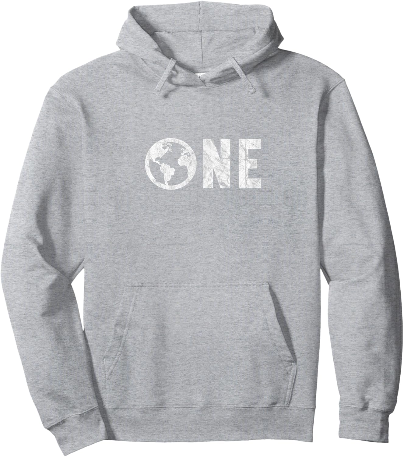 One Planet Earth Day 51st Anniversary Retro Child or Teacher Hoodie - Hoodie | Ash
