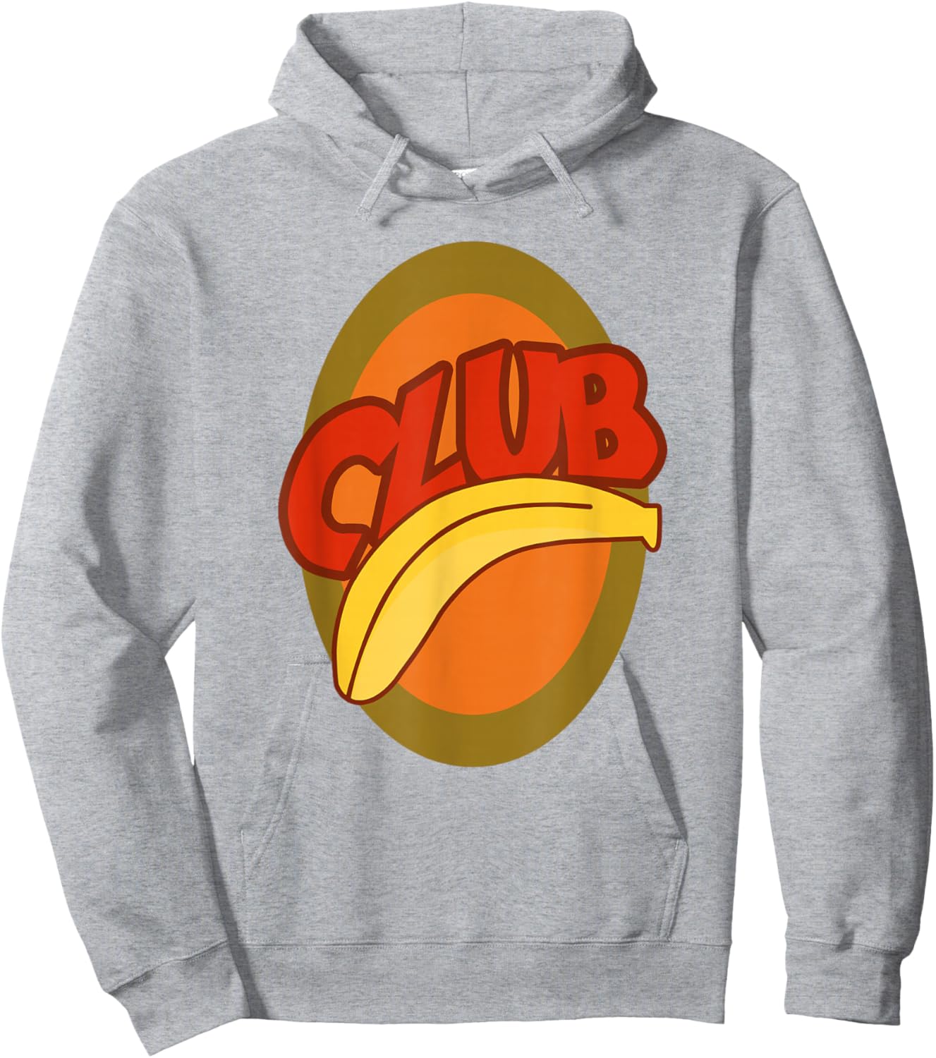 Disney Kim Possible Club Banana Logo Hoodie - Hoodie | Ash