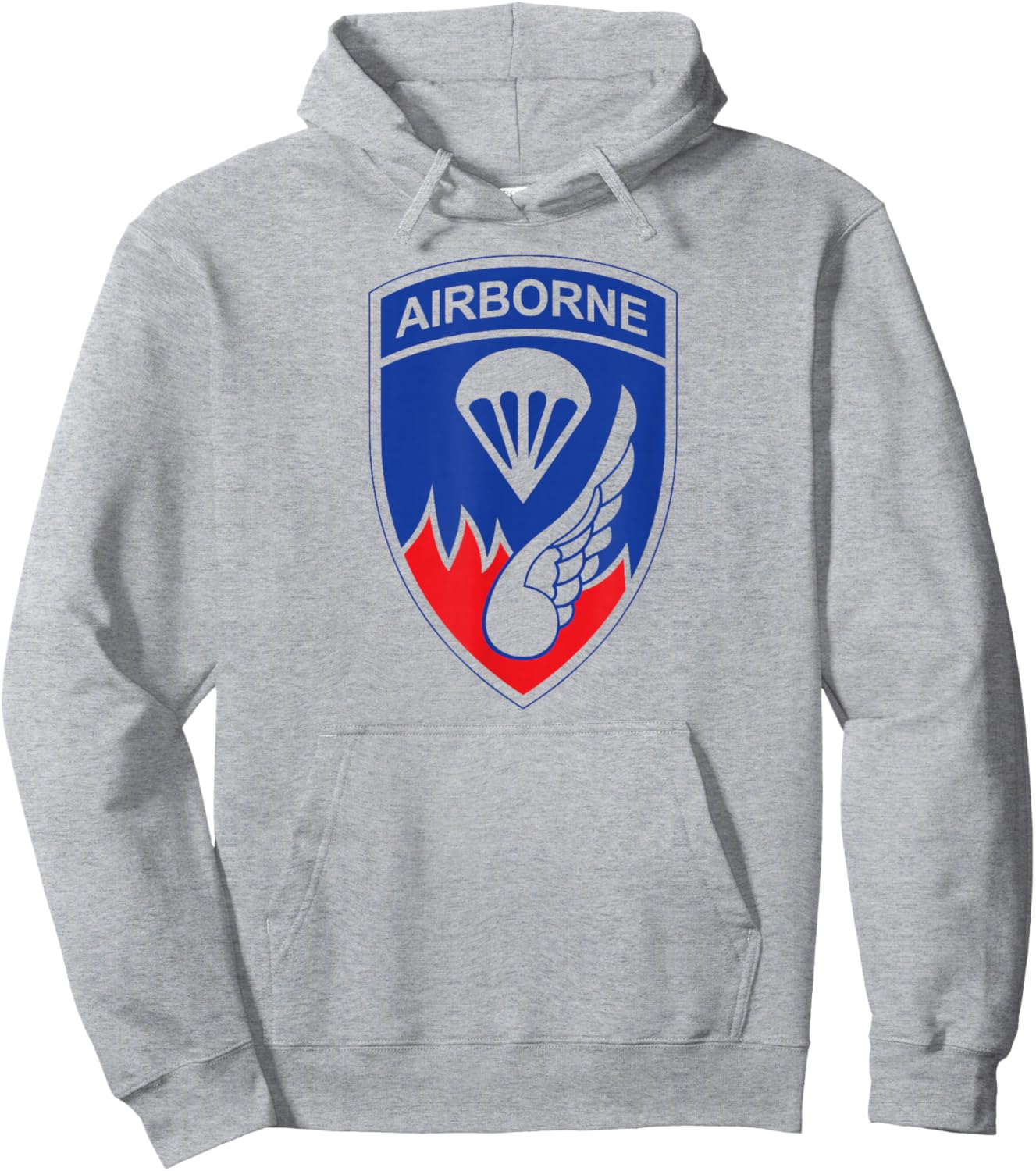 187th Infantry Regiment (Airborne) Hoodie - Hoodie | Ash