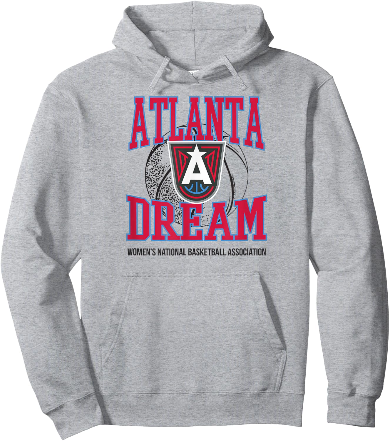 WNBA Atlanta Dream Home Court Midtown Hoodie - Hoodie | Ash