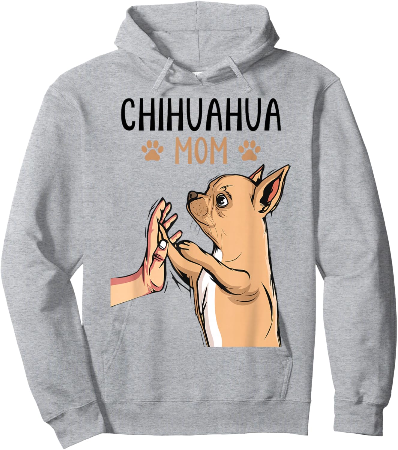 Chihuahua Mom Mummy Dogs Mom Women Hoodie - Hoodie | Ash