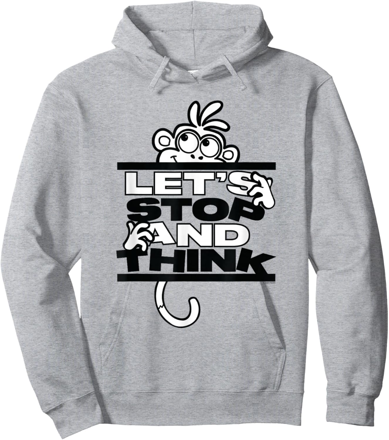 Dora the Explorer Let's Stop and Think Hoodie - Hoodie | Ash