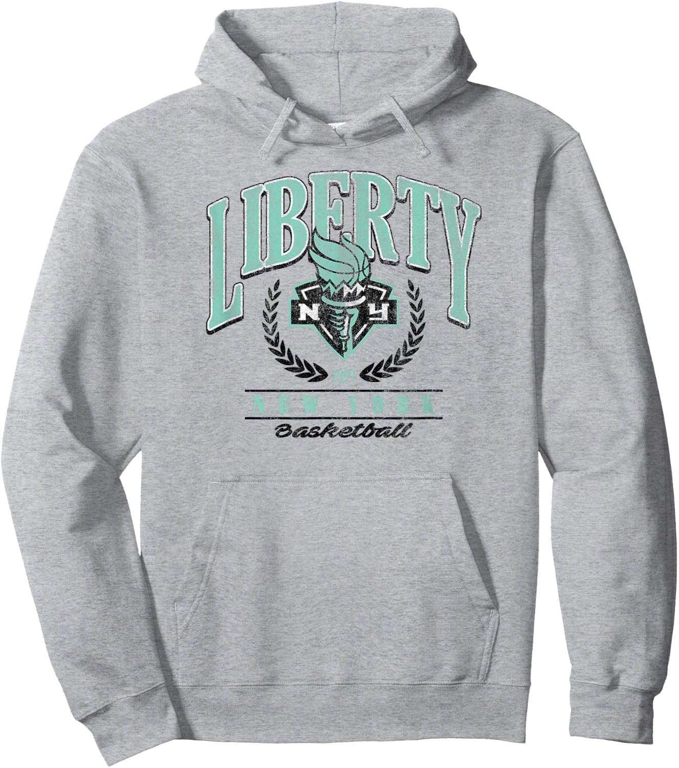 WNBA New York Liberty Top Class Out of Bounds Hoodie - Hoodie | Ash