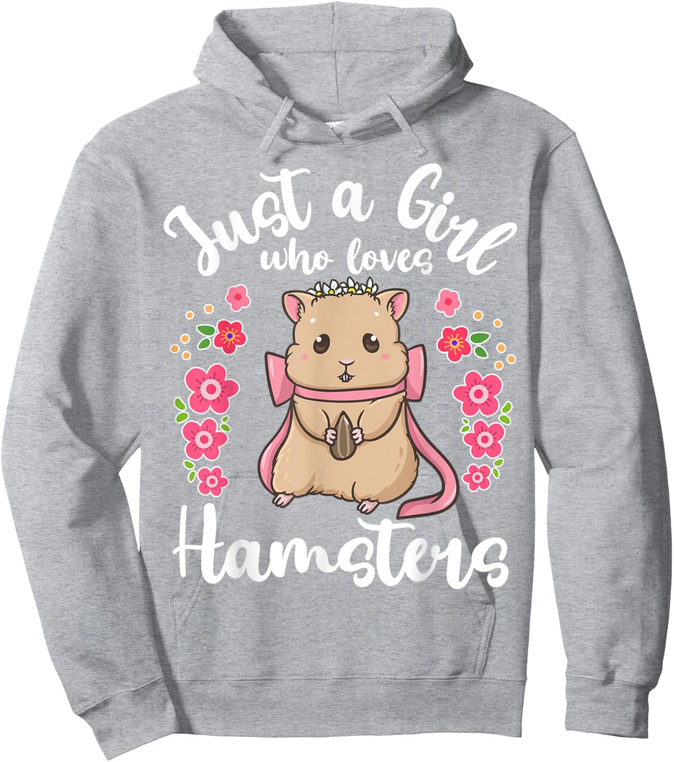 Hamster Just a Girl Who Loves Hamsters Hoodie - Hoodie | Ash