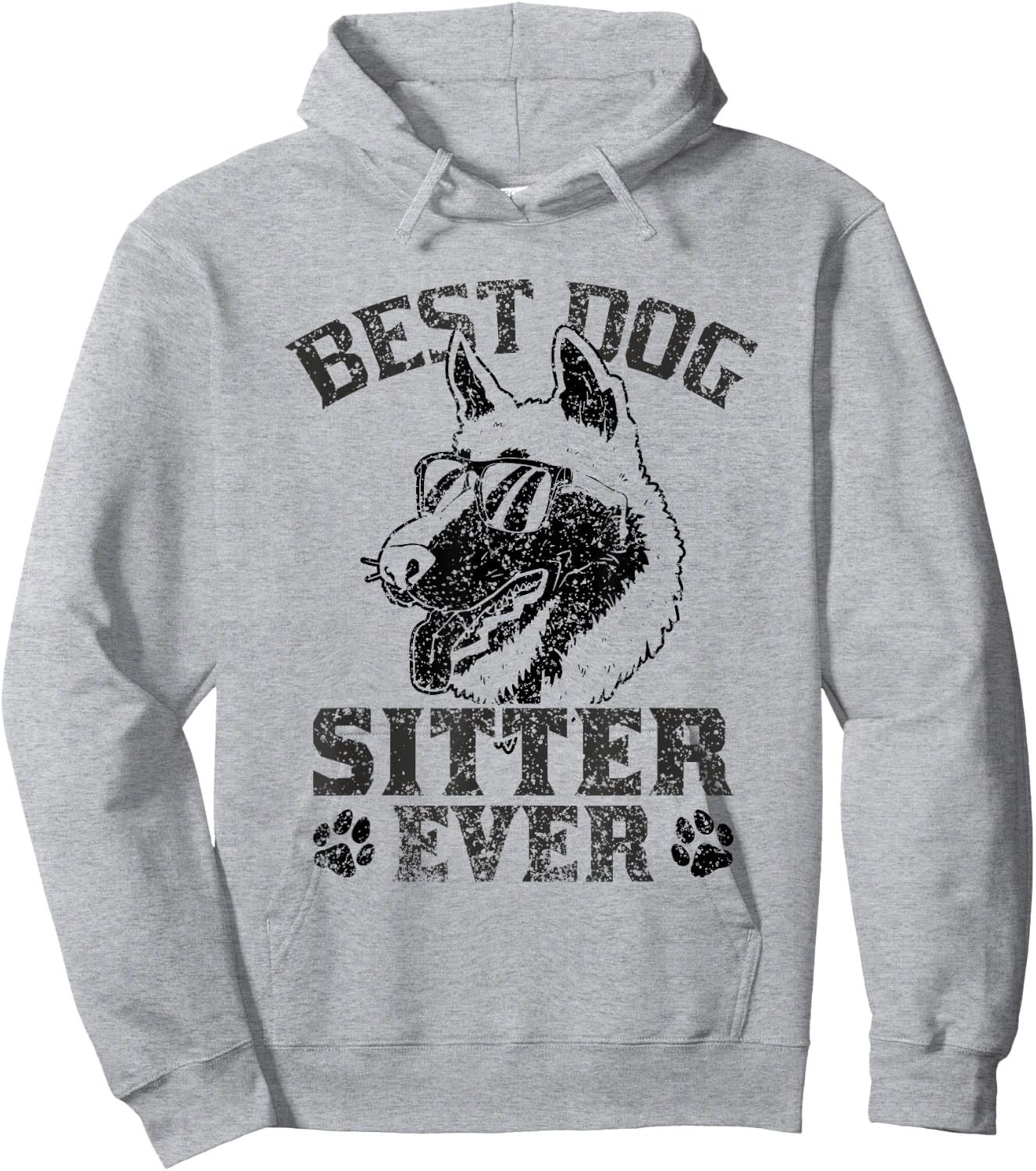 Best Dog Sitter Ever Dog Sitting Job Dogs Puppy Hoodie - Hoodie | Ash