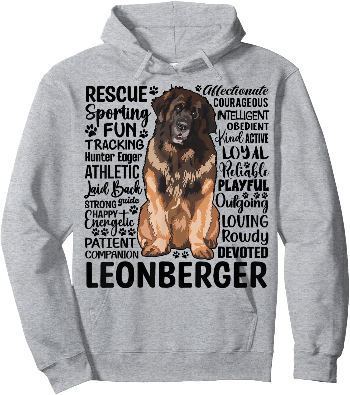 Leonberger Facts Leonberger Owner Leonberger Lover Hoodie - Hoodie | Ash