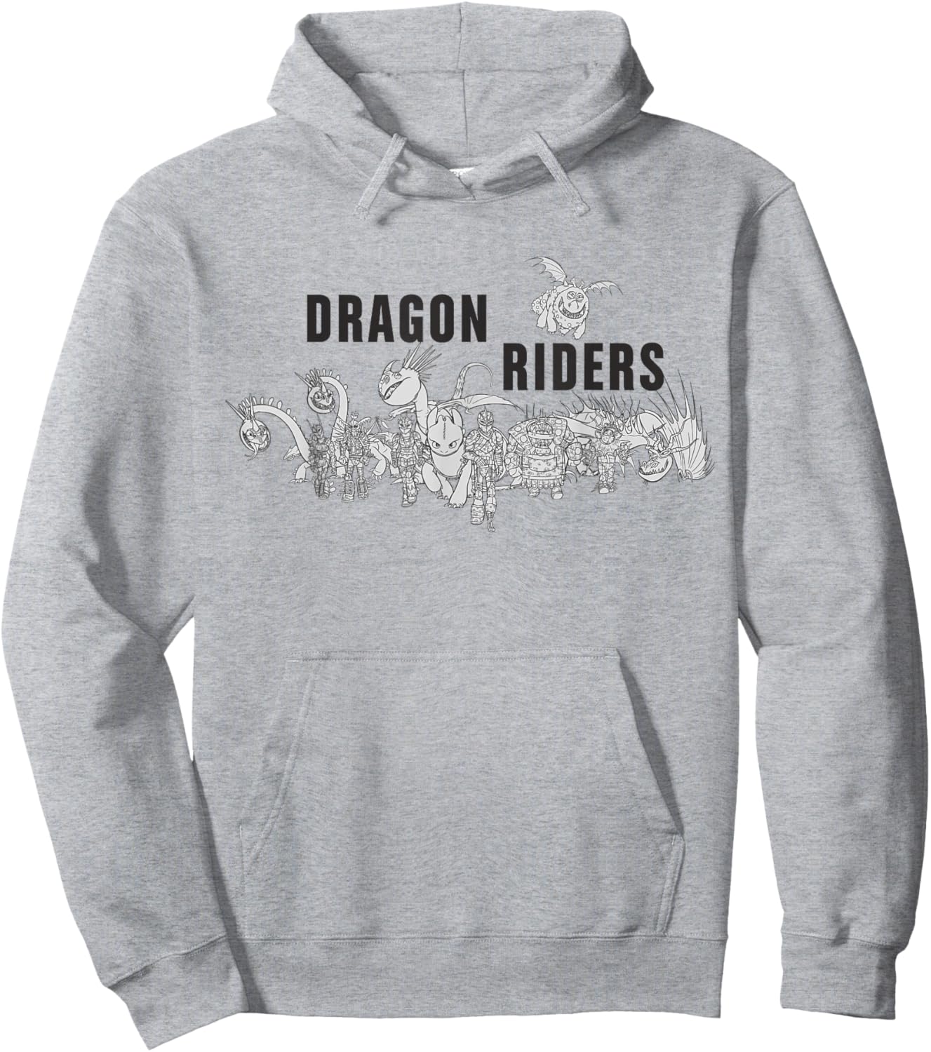 How to Train Your Dragon 3 Dragon Riders Hoodie - Hoodie | Ash