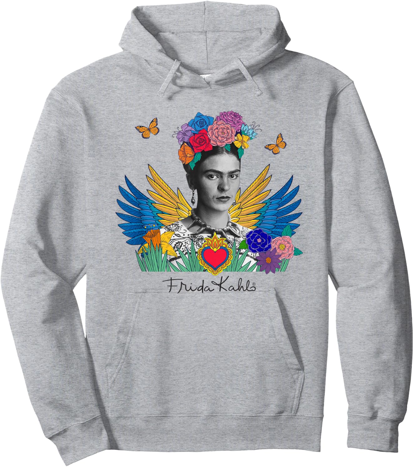 Frida Kahlo - Variety of items Hoodie - Hoodie | Ash