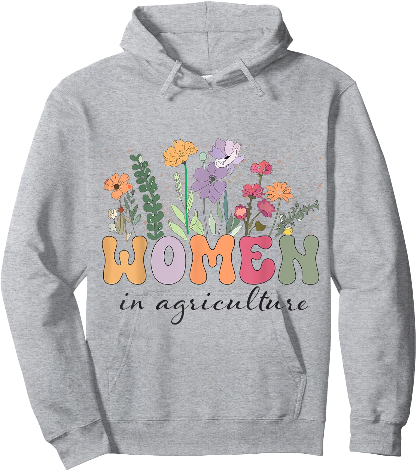 in Agriculture , Agriculture Teacher , Support Women in Ag F Hoodie - Hoodie | Ash