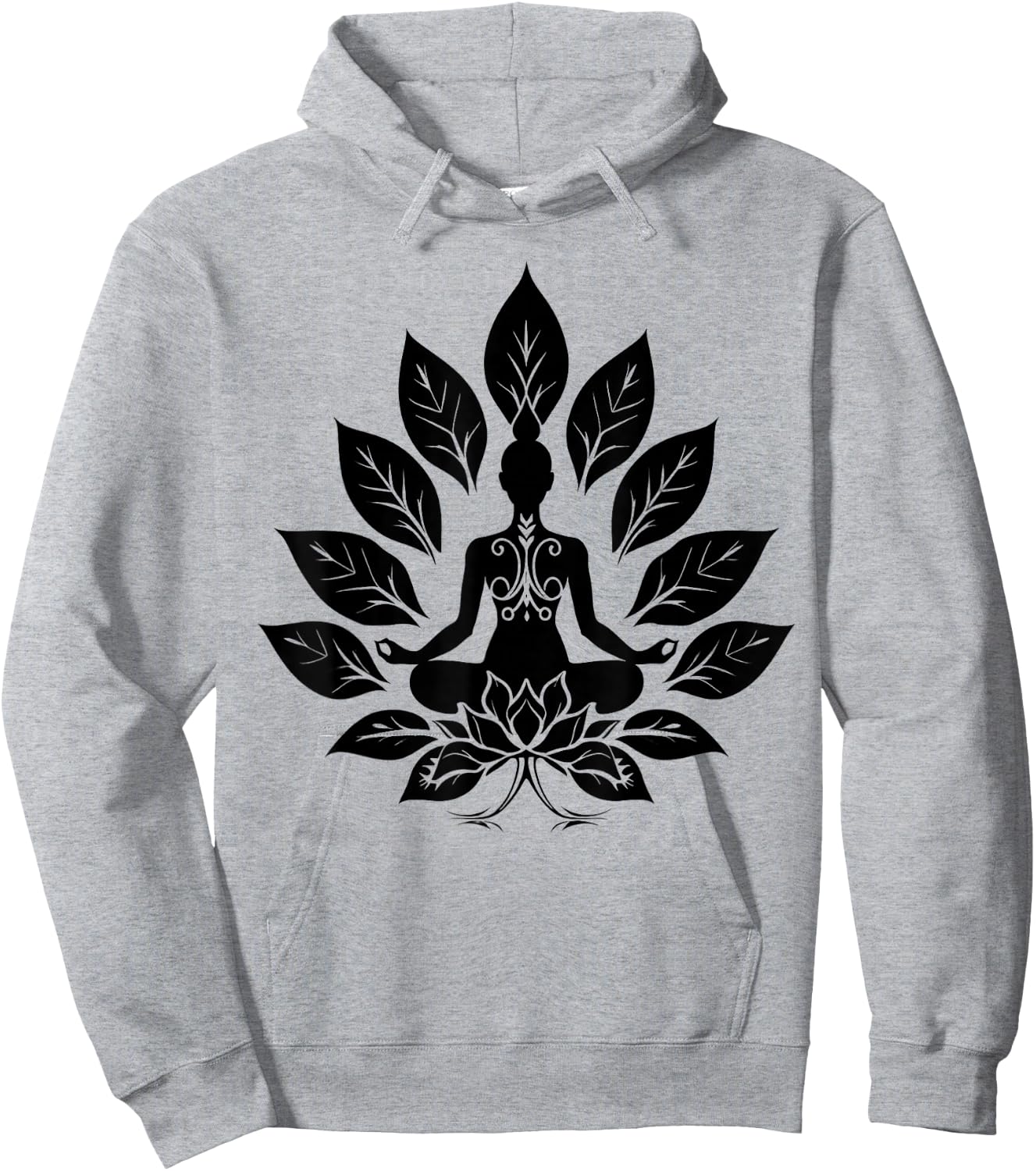 Meditation Buddhist Zen Buddha Spirituality Spiritual Yoga Hoodie - Hoodie | Ash