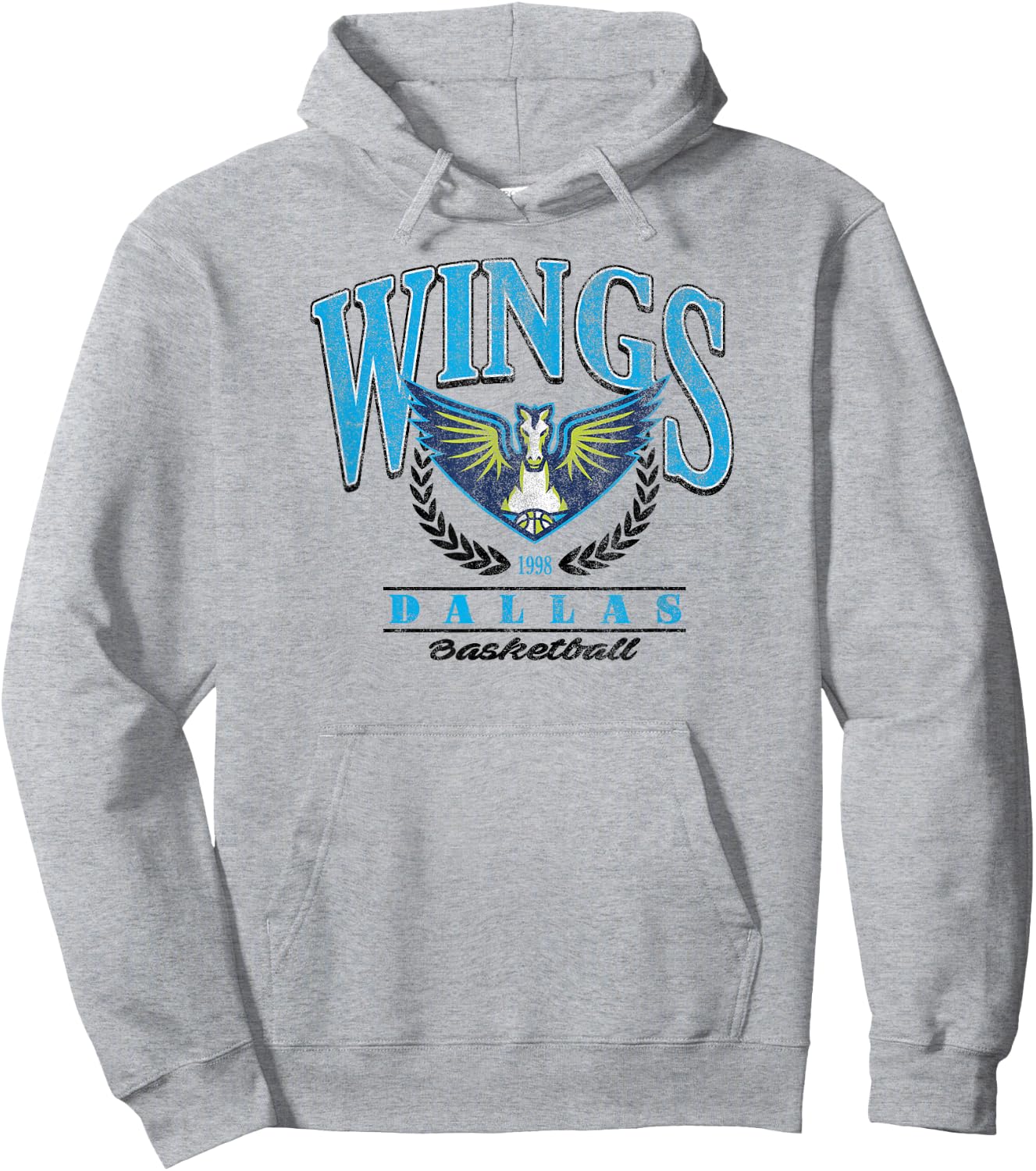 WNBA Dallas Wings Top Class Out of Bounds Hoodie - Hoodie | Ash