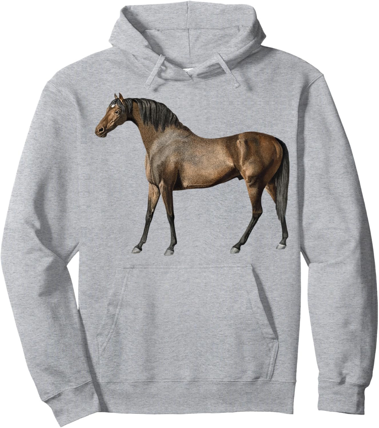Red black Horses Horseback Riding Horse Lovers Flowers 2021 Hoodie - Hoodie | Ash