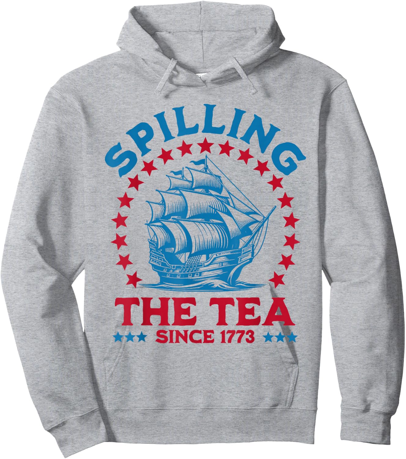 Spilling The Tea Since 1773 Hoodie - Hoodie | Ash