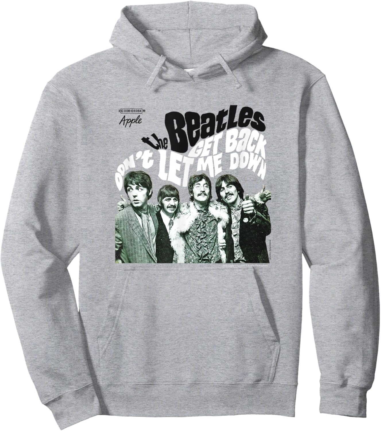 The Beatles - Go back Don't let me down Hoodie - Hoodie | Ash