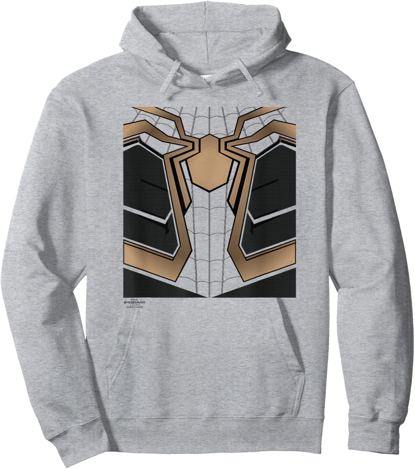 Marvel Spider-Man No Way Home Iron Spider-Man Suit Costume Hoodie - Hoodie | Ash