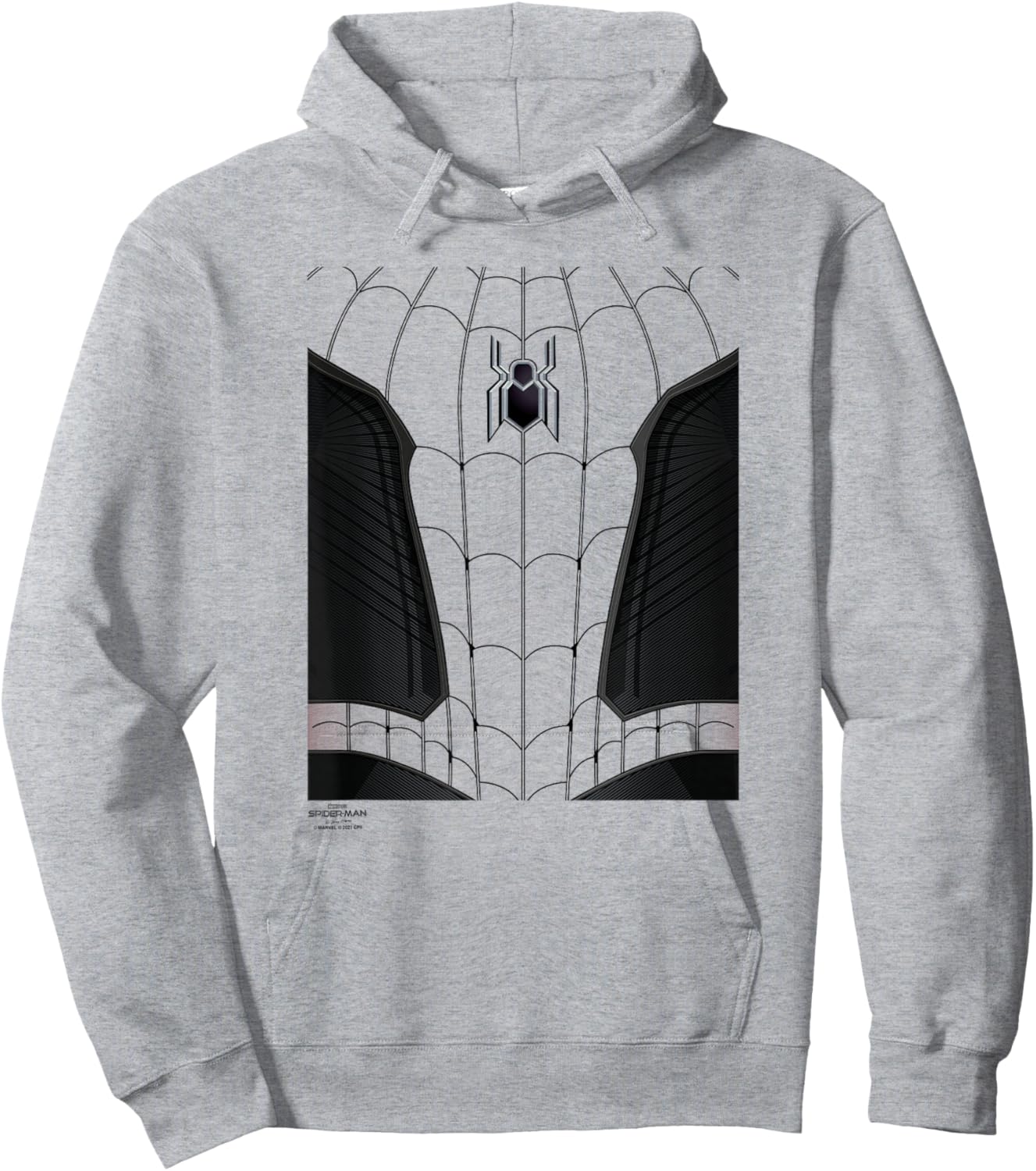 Marvel Spider-Man No Way Home Classic Costume Halloween Hoodie - Hoodie | Ash