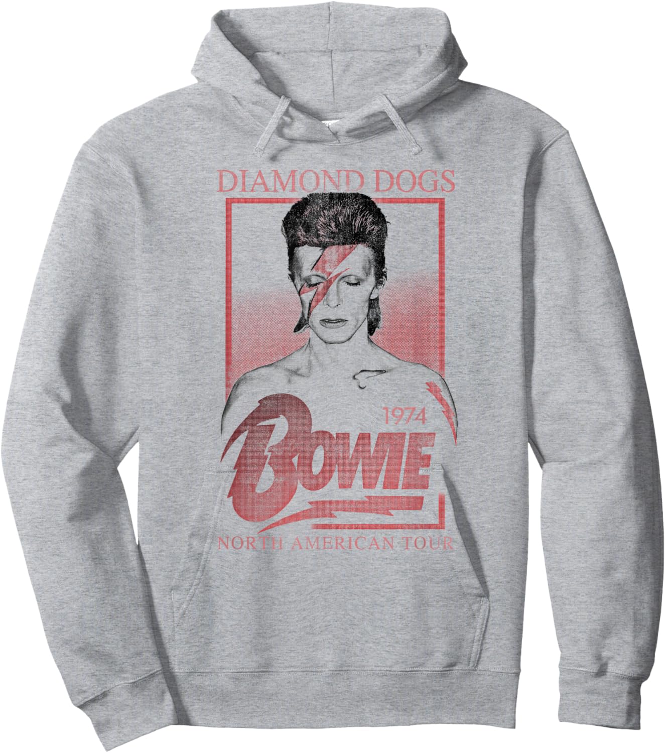 David Bowie - Diamond Dogs Tour Hoodie - Hoodie | Ash