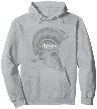 Illyrian Albanian Kosovo Albania Eagle Hoodie - Hoodie | Ash