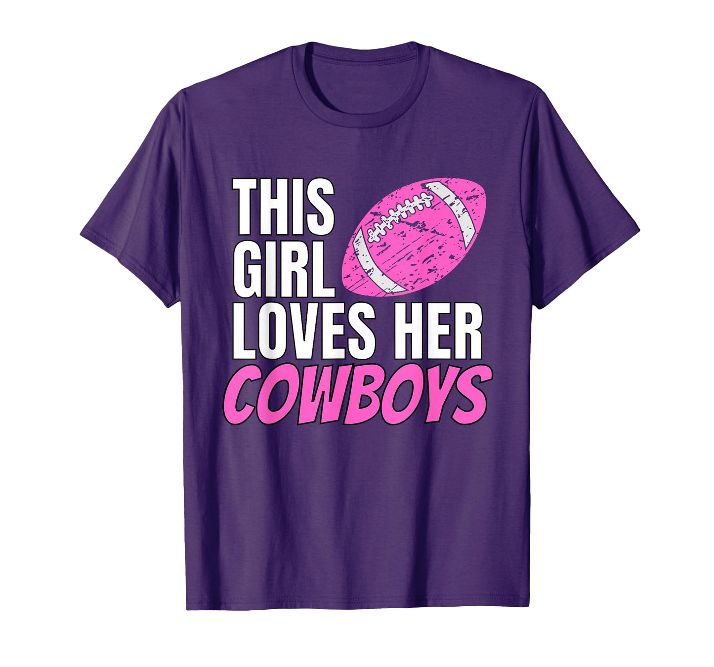 This Girl Loves Her Cowboys T-Shirt