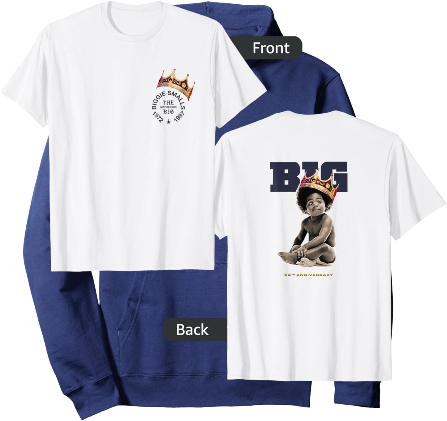 Notorious B.I.G. Hoodie - Hoodie | Navy