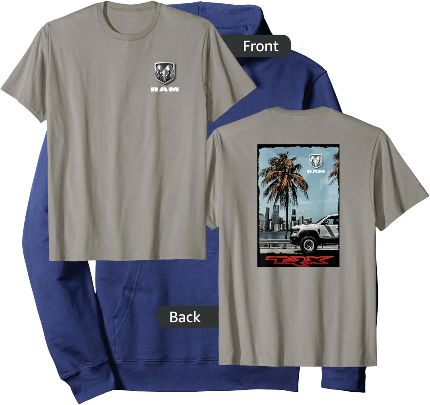 RAM Trucks TRX Palm Hoodie - Hoodie | Navy