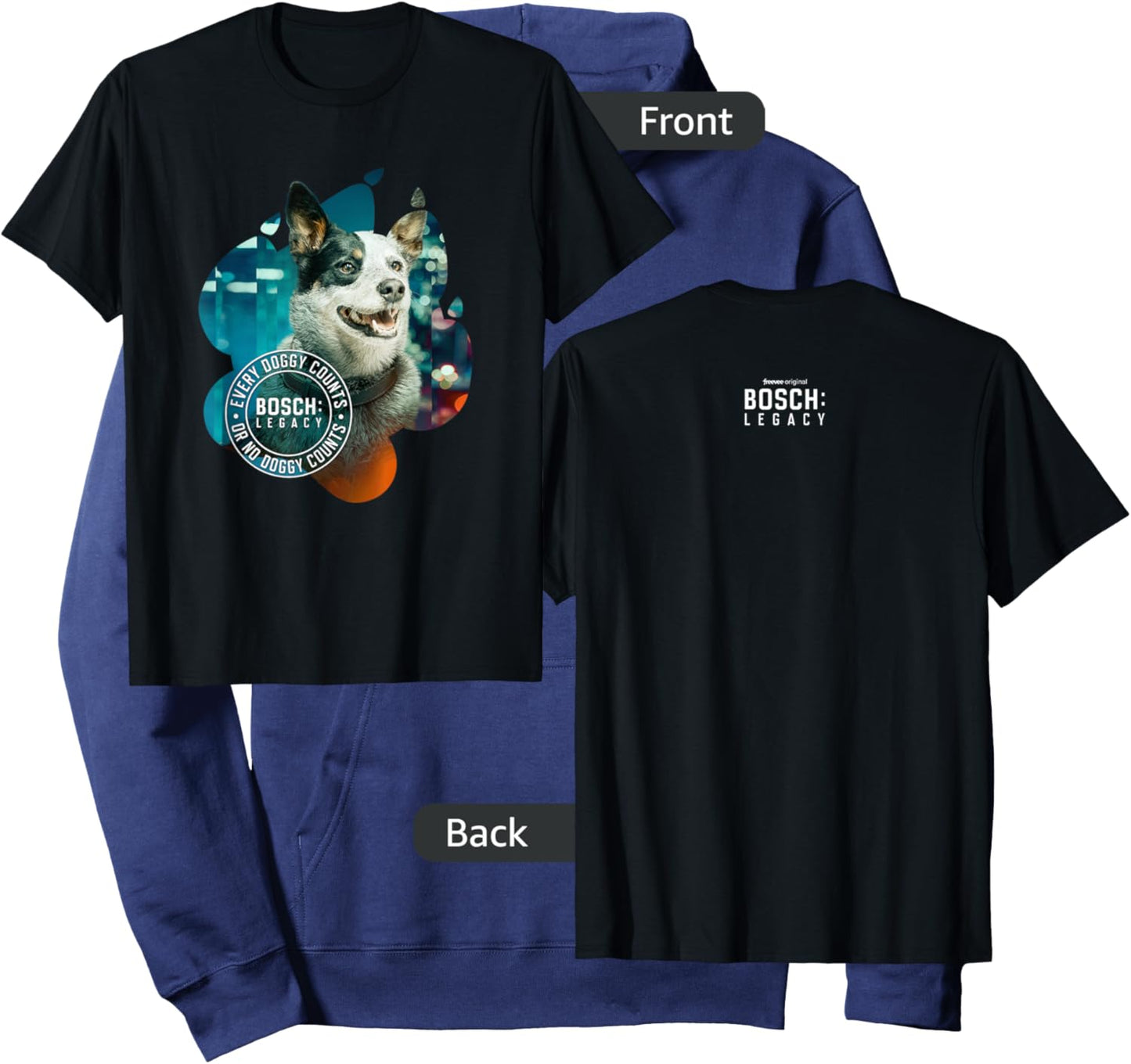 Bosch - Every Doggy Counts Hoodie - Hoodie | Navy