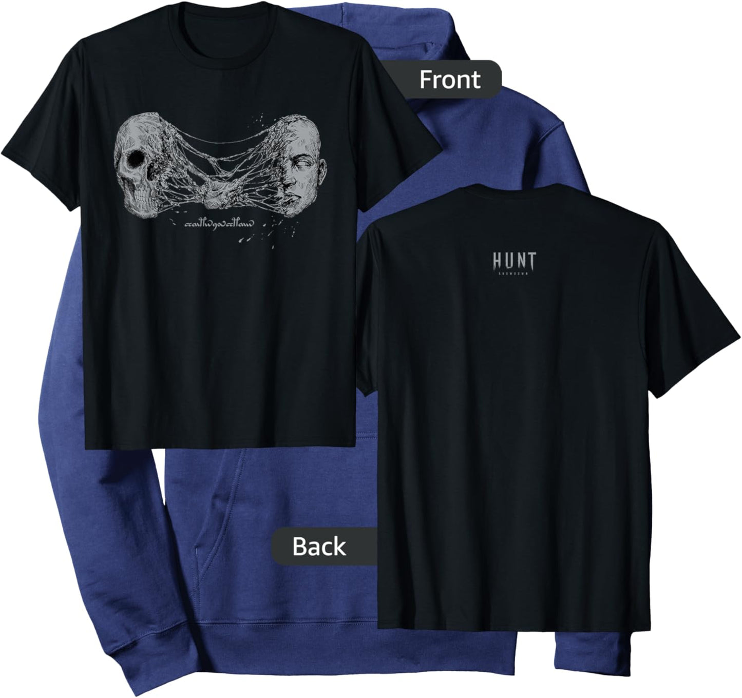 Hunt: Showdown Necromancer Trait Small Hoodie - Hoodie | Navy