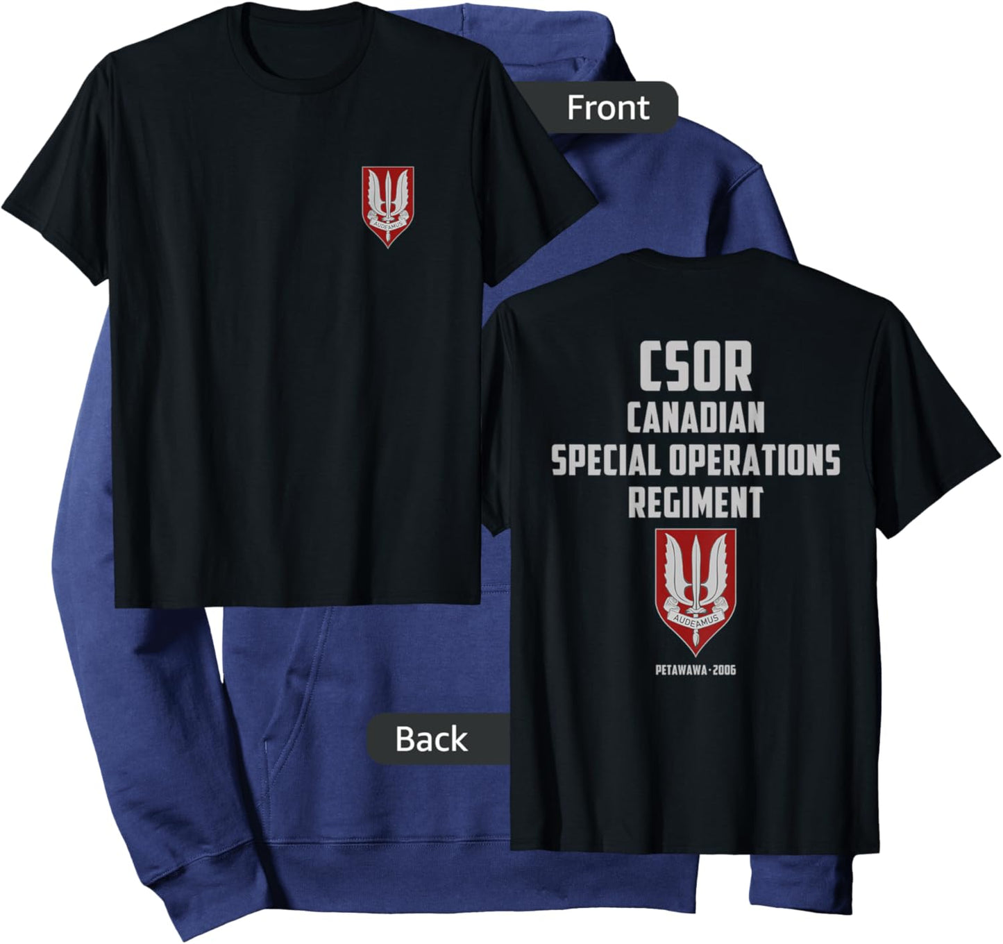 Canadian Special Force Regiment Canadian Armed Forces Hoodie - Hoodie | Navy