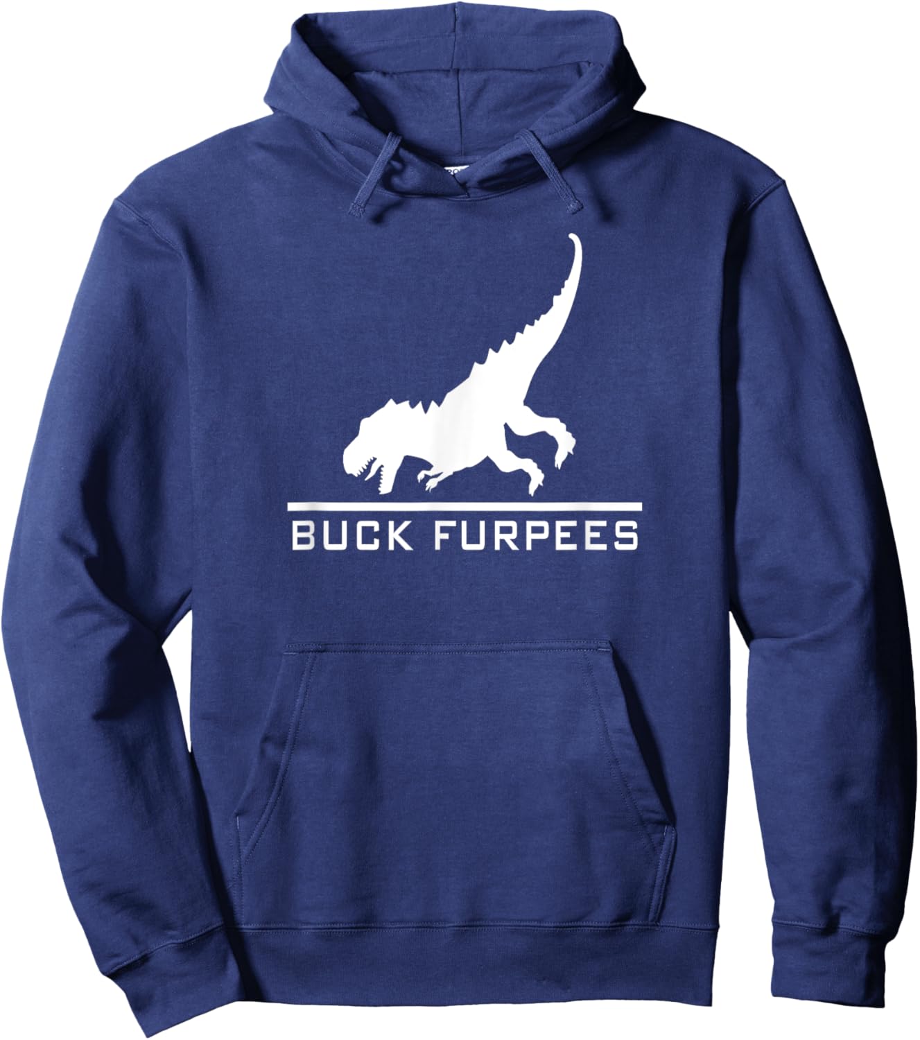 Buck Furpees Dinosaur - Funny Burpees Gym Workout Fitness Hoodie - Hoodie | Navy