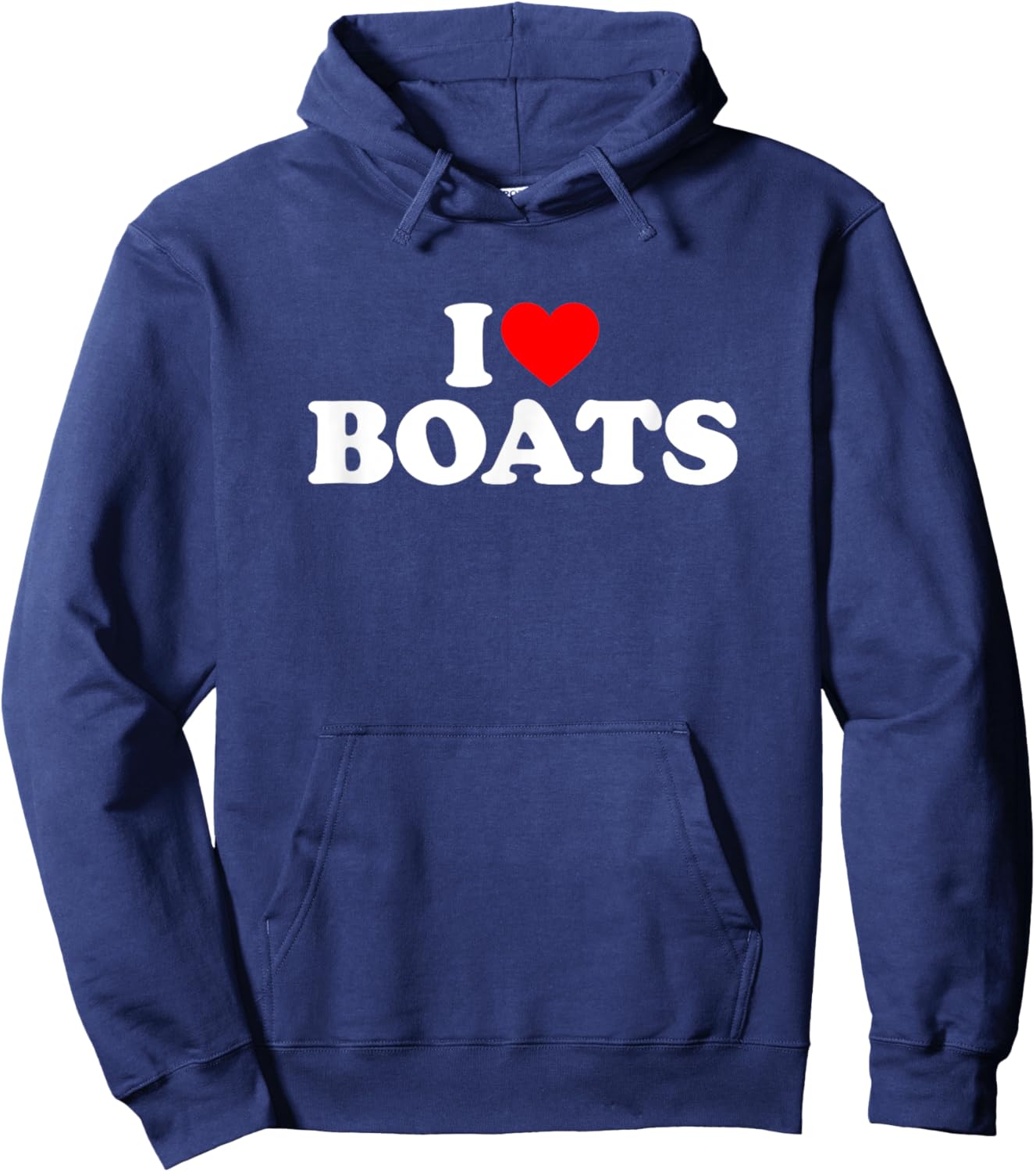 I Love Boats I Heart Boats Shirt I Love Boats Hoodie - Hoodie | Navy