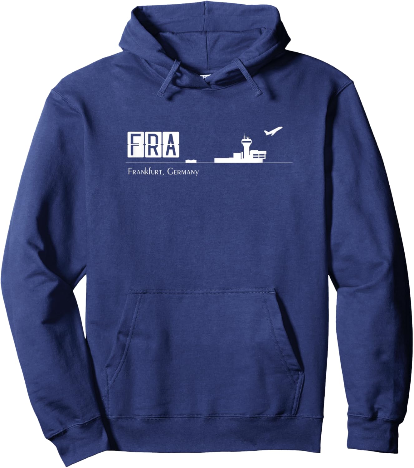FRA Airport Code for Frankfurt Germany Hoodie - Hoodie | Navy