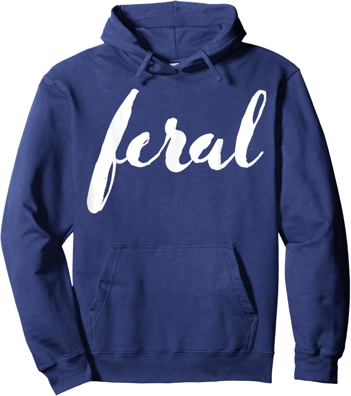 Feral Graphic Premium Hoodie - Hoodie | Navy
