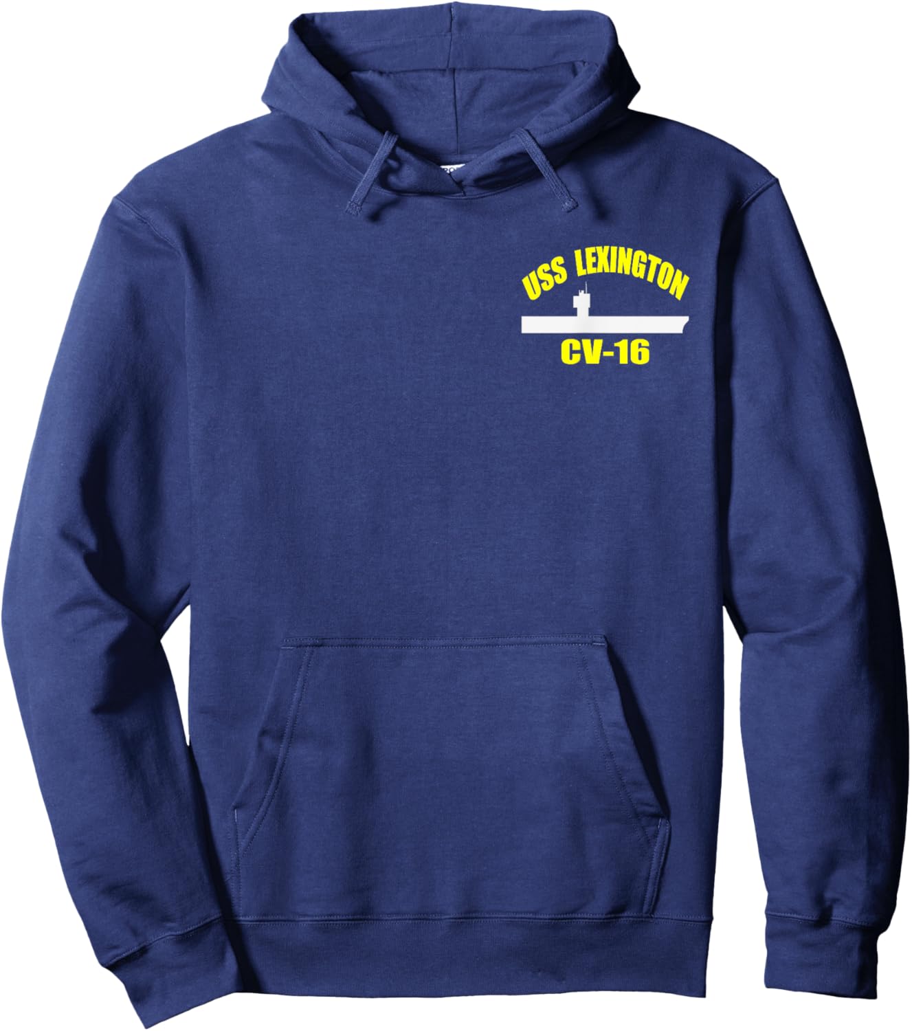USS Lexington CV-16 WW2 Aircraft Carrier Veteran Father Day Hoodie - Hoodie | Navy