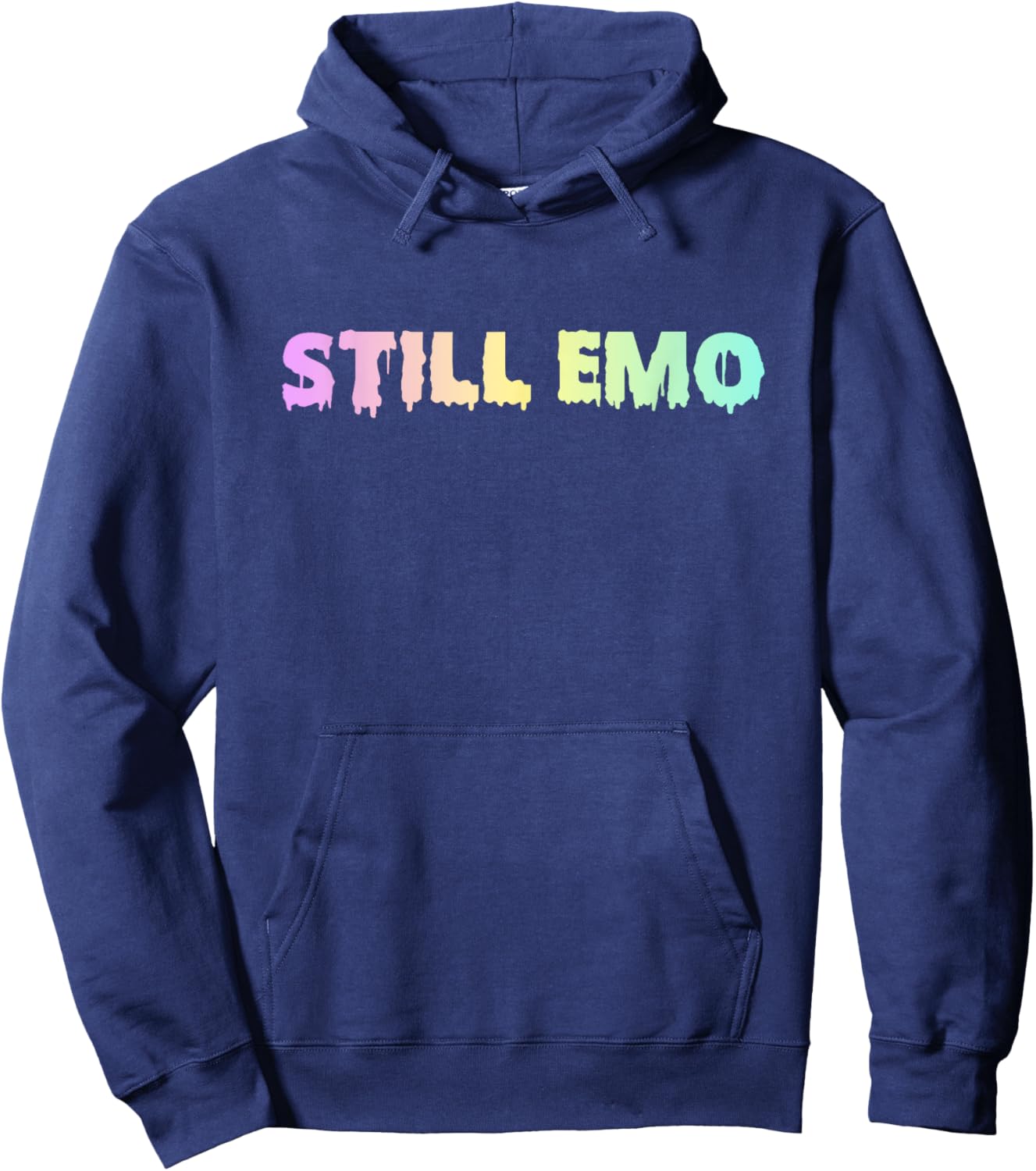 Pastel Goth Still Emo Hoodie - Hoodie | Navy