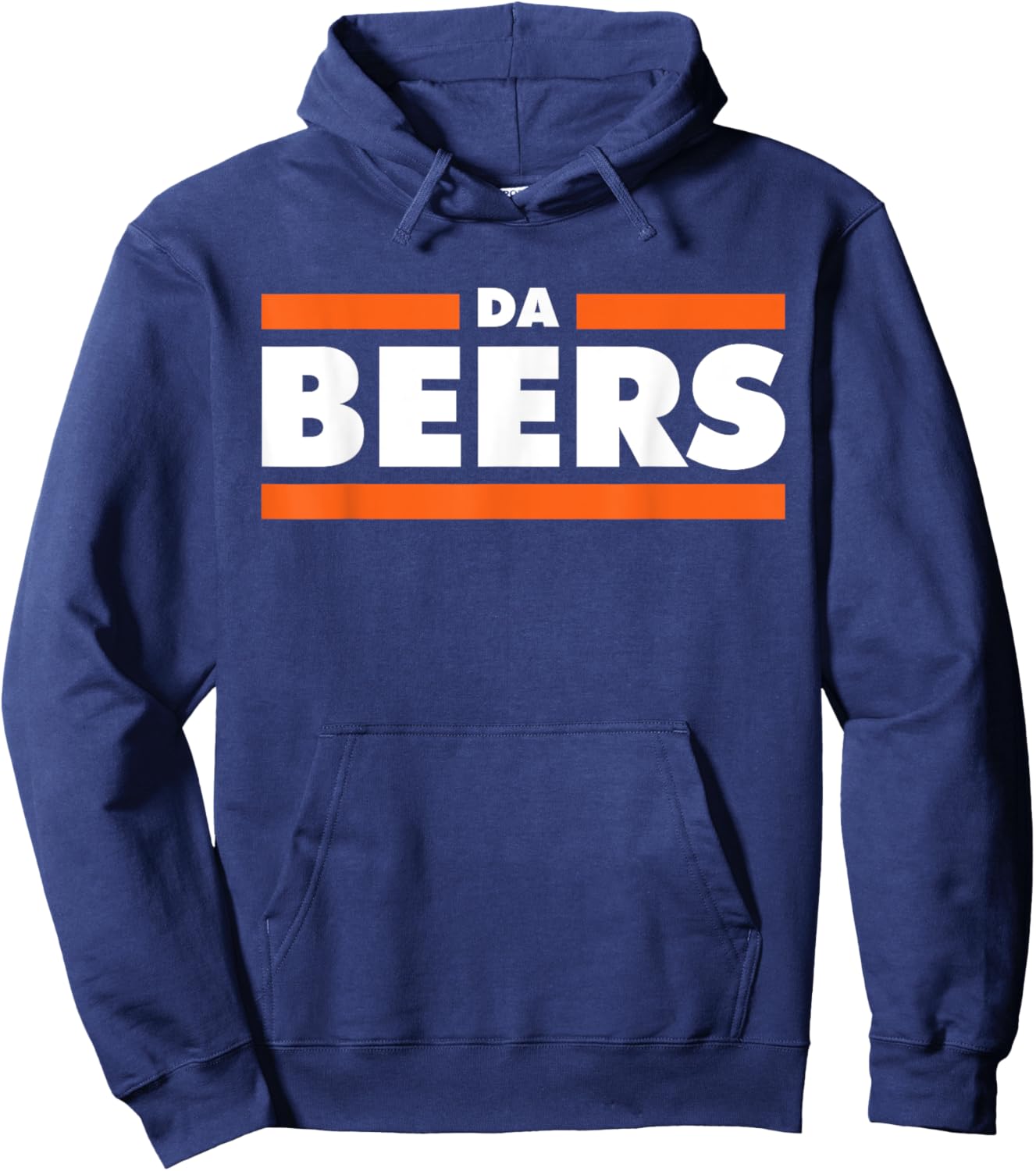 DA BEERS Funny Drinking Beer Party Hoodie - Hoodie | Navy