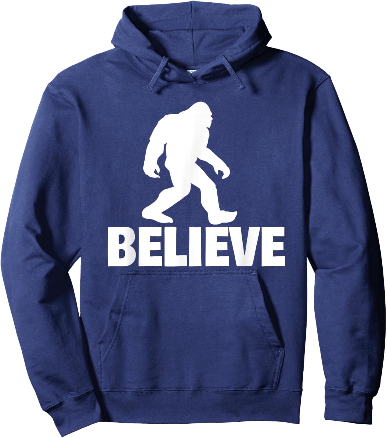 Bigfoot Believe funny Believe Bigfoot Hoodie - Hoodie | Navy