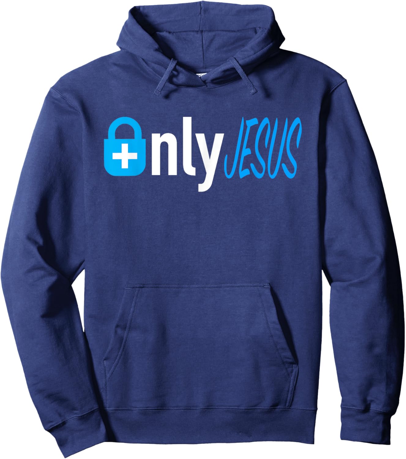 Only Jesus Fans Hoodie - Hoodie | Navy
