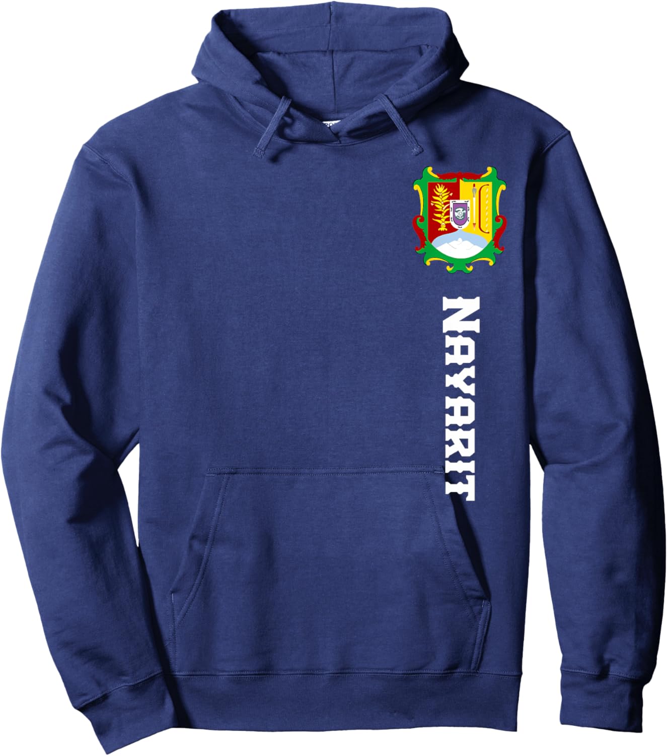 Nayarit Mexico Camisa Hoodie - Hoodie | Navy