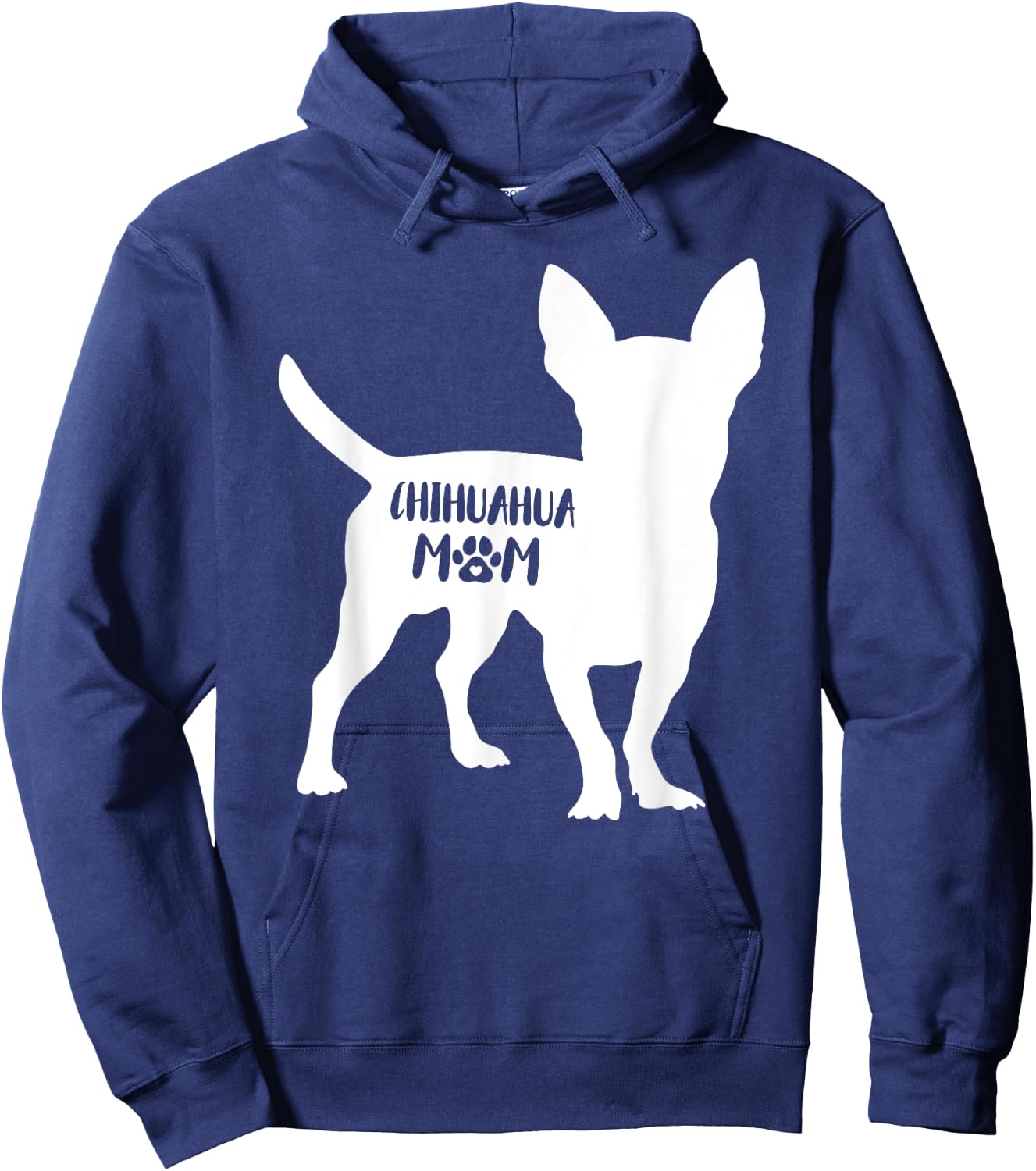 Chihuahua Mom Funny Chihuahua Owner Dog Mom Hoodie - Hoodie | Navy