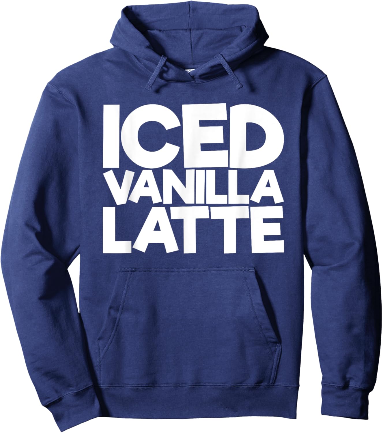 Iced Vanilla Latte Hoodie - Hoodie | Navy