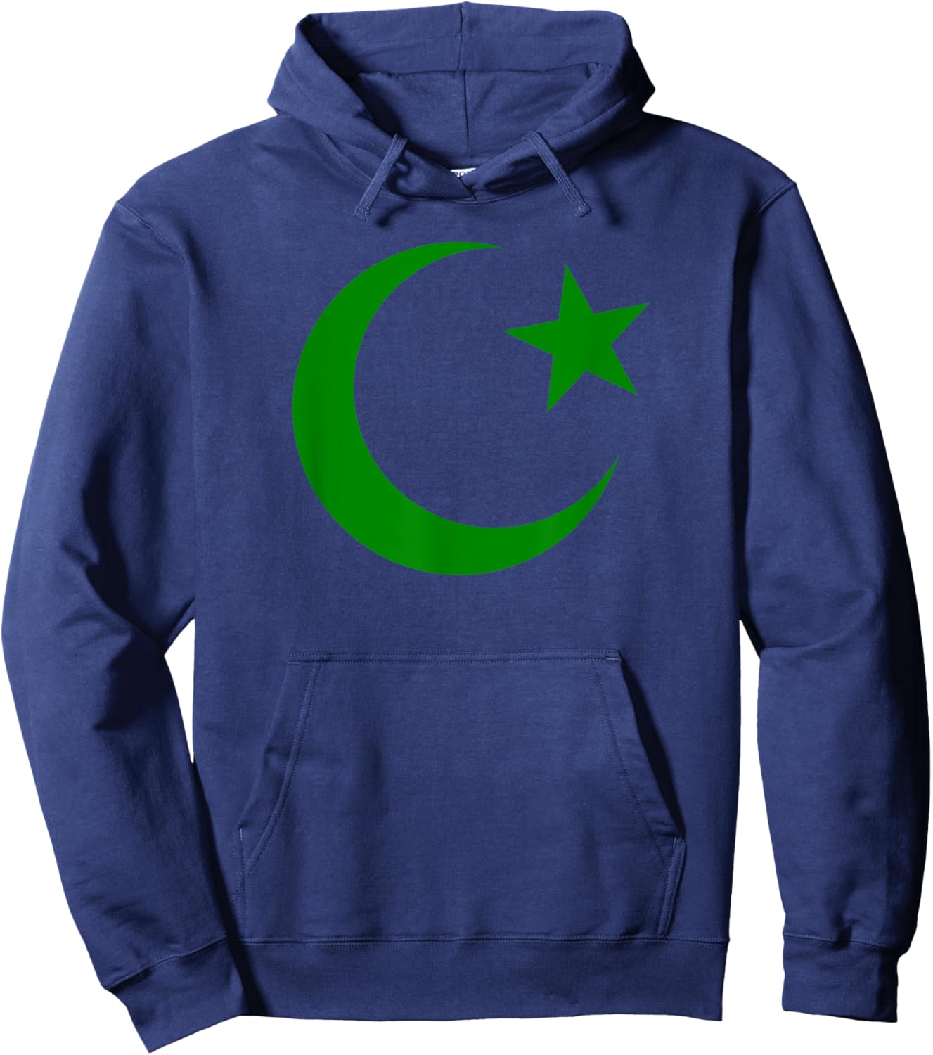 Star and Crescent novelty Crescent and Star Hoodie - Hoodie | Navy