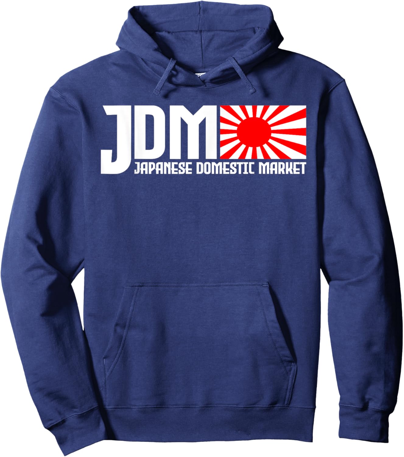 JDM Motorsport Car Tuning Automotive Hoodie - Hoodie | Navy