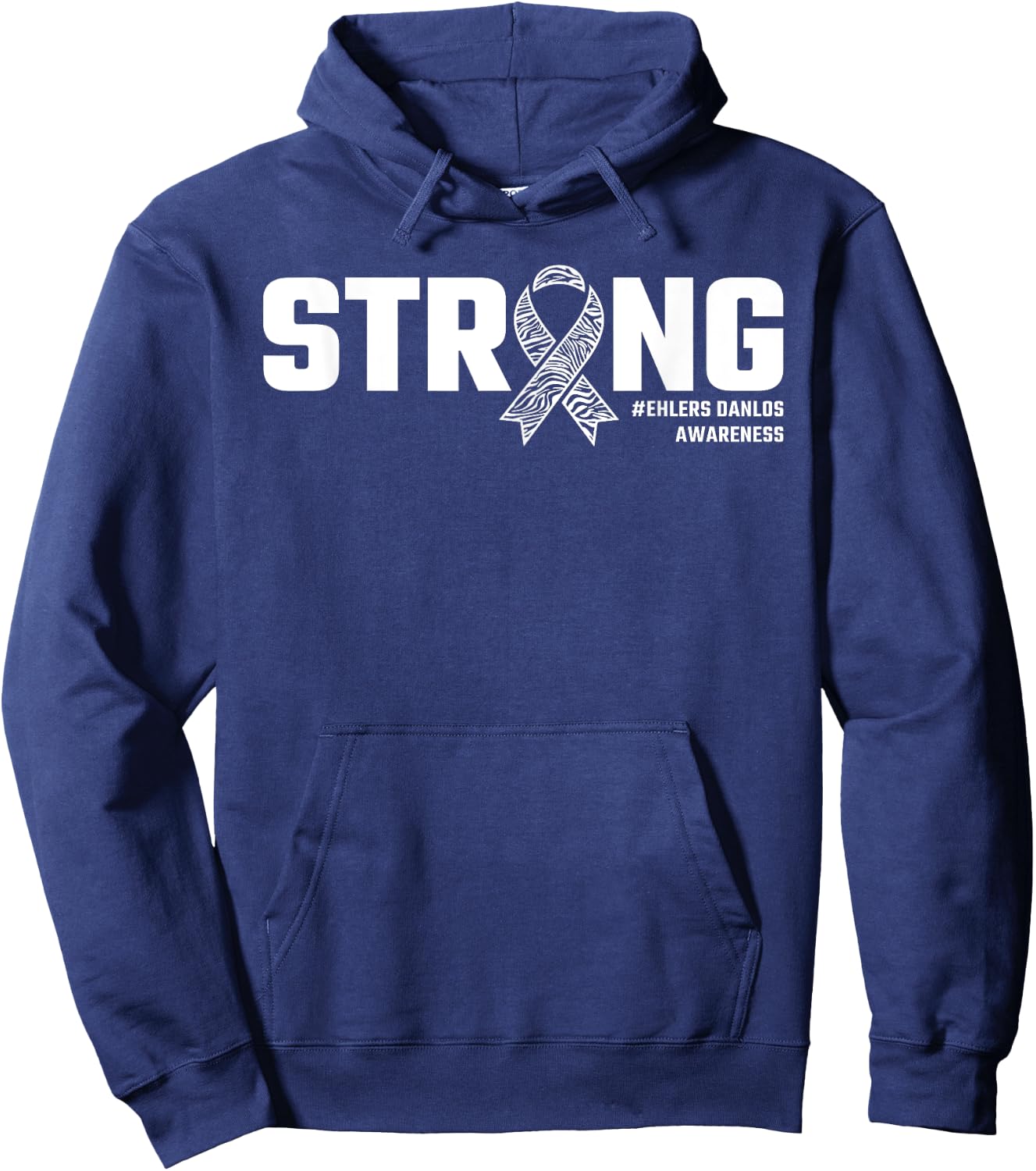 Eds Awareness, Strong, Ehlers Danlos Syndrome Hoodie - Hoodie | Navy