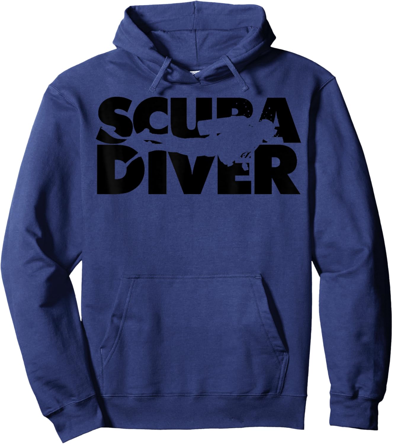 Scuba Diver Hoodie - Hoodie | Navy