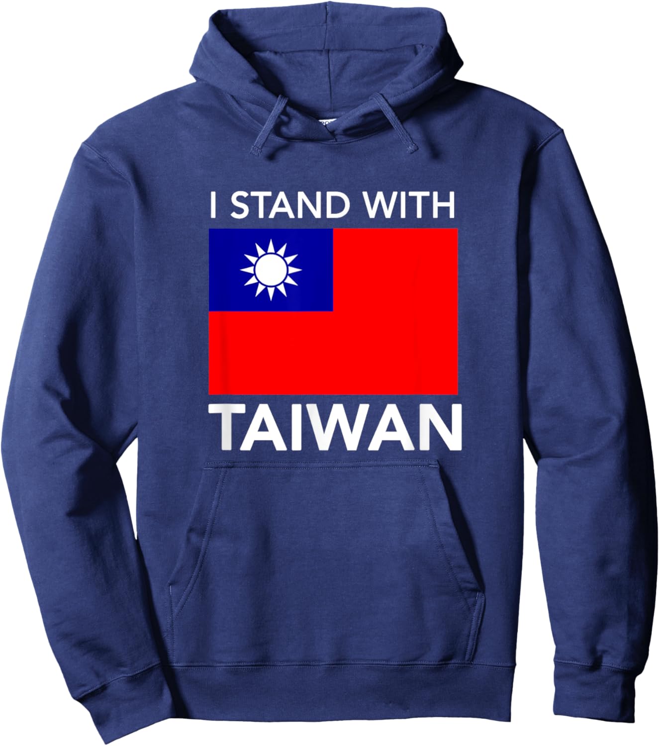 I Love Taiwan Flag Taiwanese Pride I Stand With Taiwan Shirt Hoodie - Hoodie | Navy