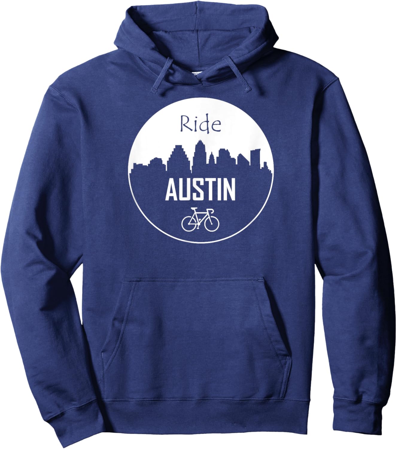 Ride Austin Cycling Hoodie - Hoodie | Navy