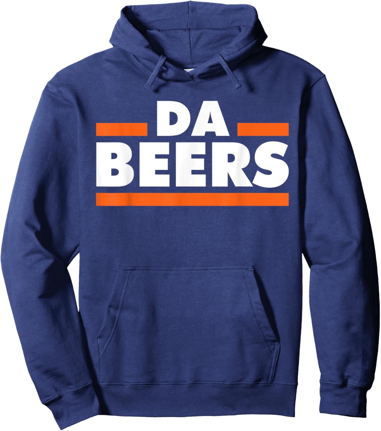 DA BEERS Funny Hoodie - Hoodie | Navy