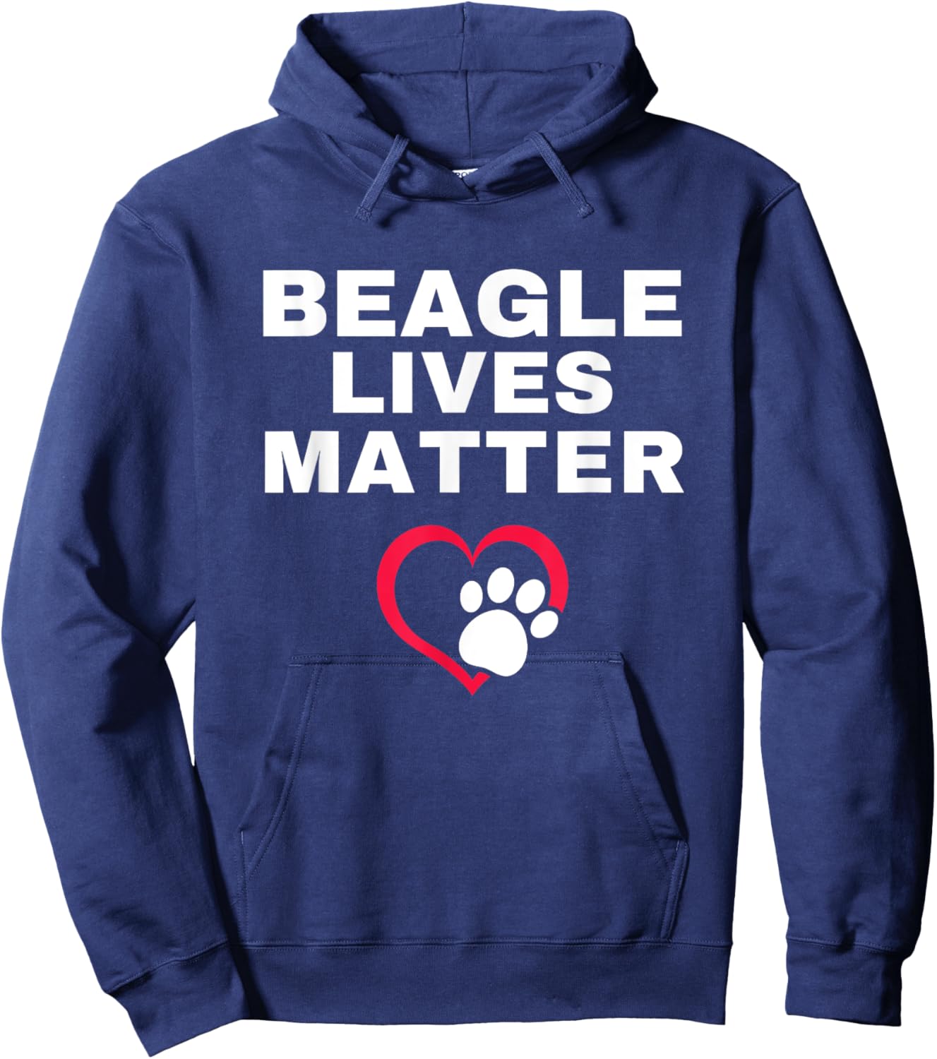Beagle Lives Matter Anti Fauci Anti Beagle Experiments Hoodie - Hoodie | Navy