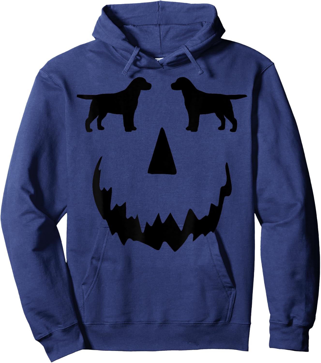 pumpkin Labrador halloween Hoodie - Hoodie | Navy